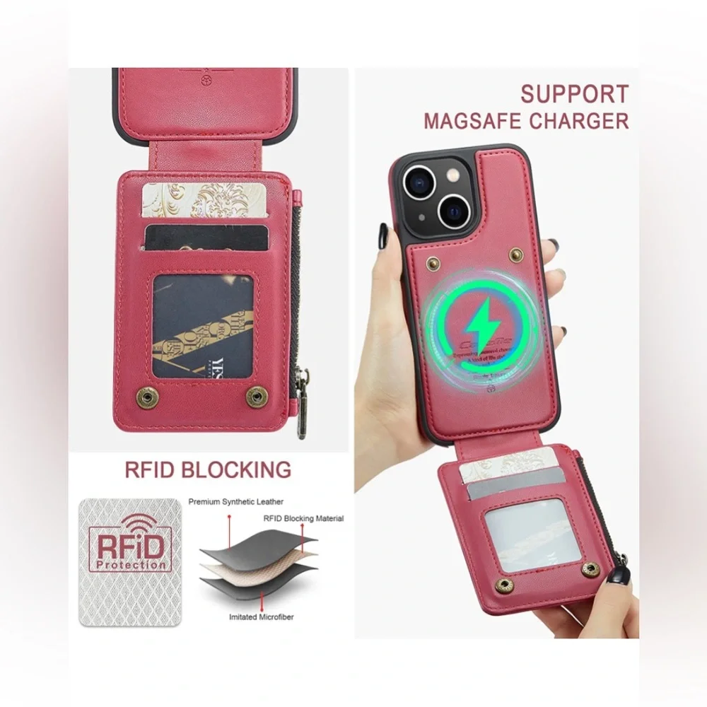 New FLIPALM Wallet Case for iPhone 14 Plus(6.7